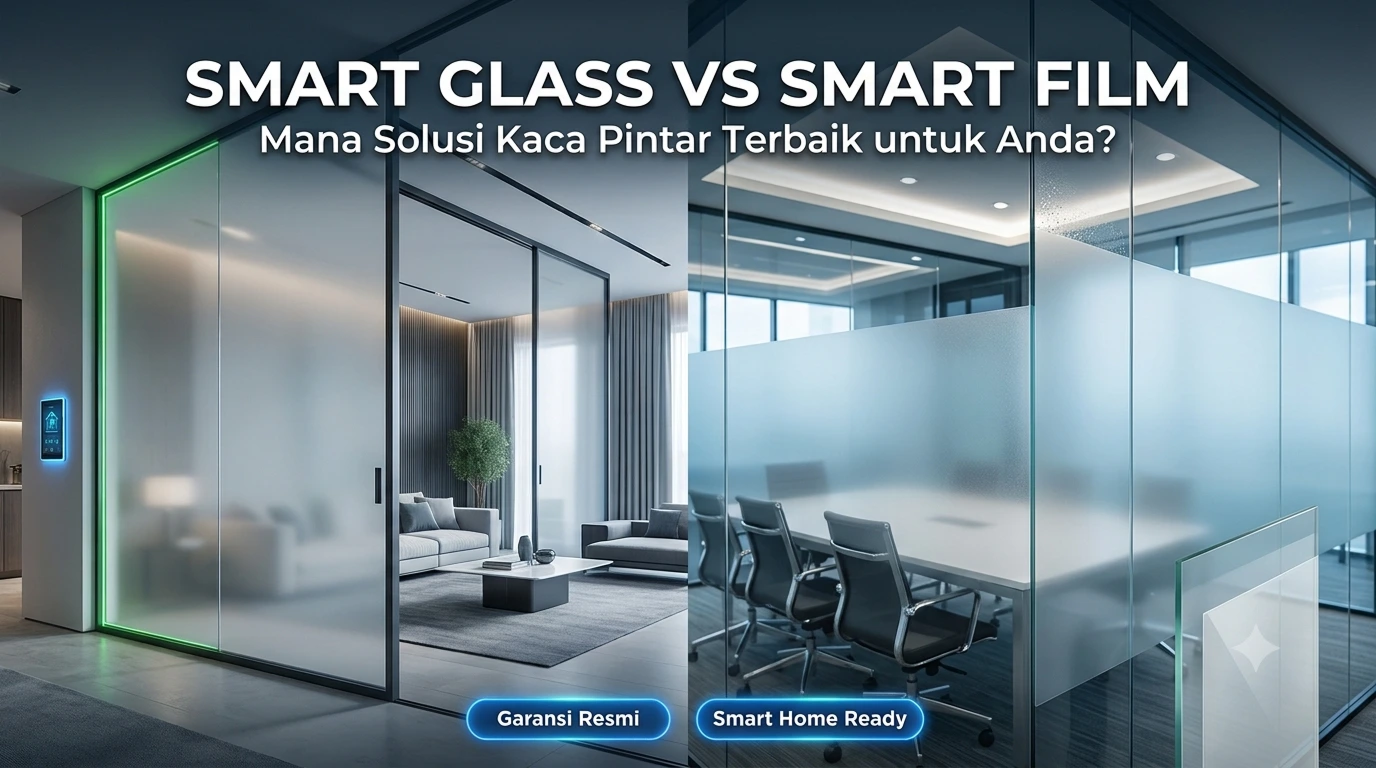 Perbandingan Smart Glass dan Smart Film