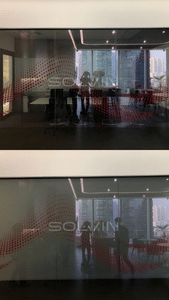 Pemasangan Smart Film di Kantor Rockwell