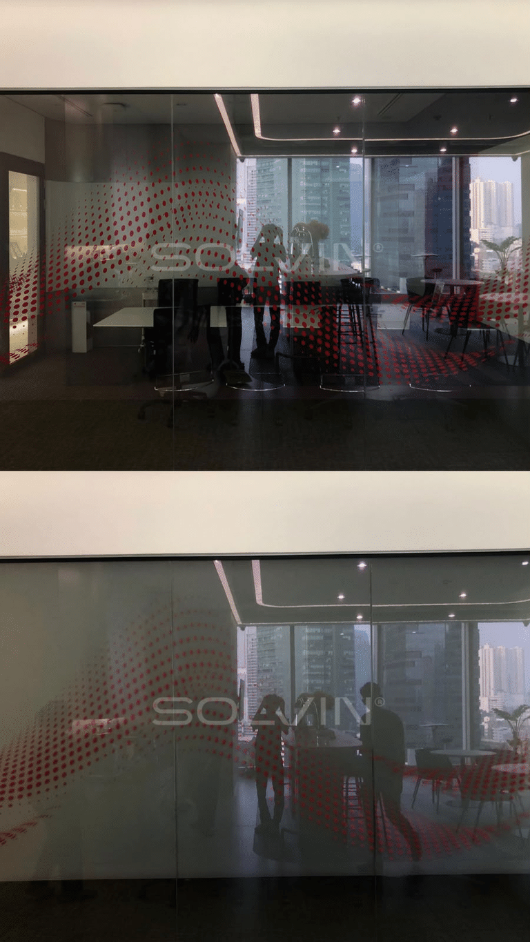 Pemasangan Smart Film di Kantor Rockwell