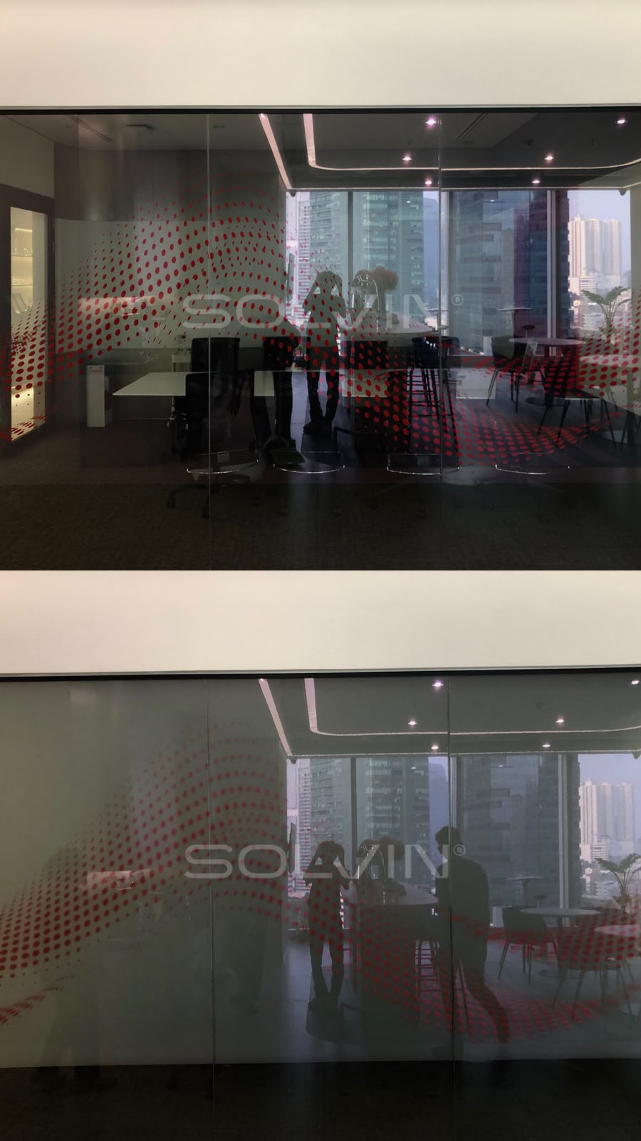 Pemasangan Smart Film di Kantor Rockwell