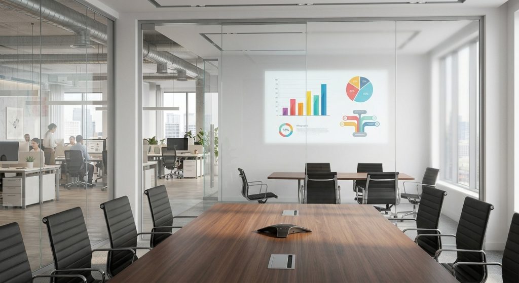 Ruang kantor cocok dipasang smart film